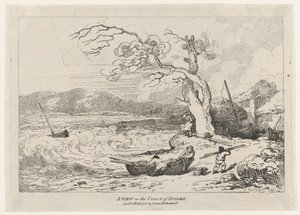A View on the Coast of Sussex by Thomas Rowlandson