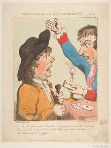 Admiration with Astonishment Le Brun Travested, or Caricatures of the Passions, January 21, 1800