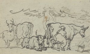 Album Drawing by Thomas Rowlandson