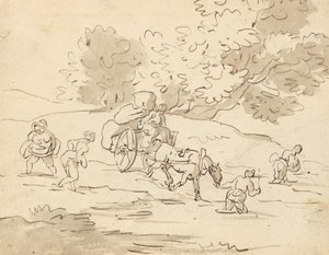 Album Drawing by Thomas Rowlandson