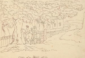 Album Drawing by Thomas Rowlandson