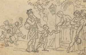 Album Drawing by Thomas Rowlandson
