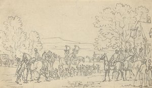 Album Drawing by Thomas Rowlandson