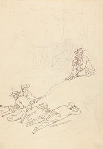 Album Drawing by Thomas Rowlandson