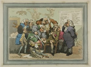 Amputation by Thomas Rowlandson