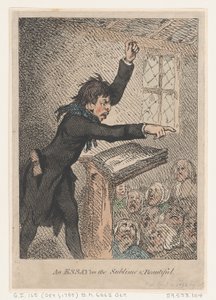 An Essay on the Sublime & Beautiful by Thomas Rowlandson