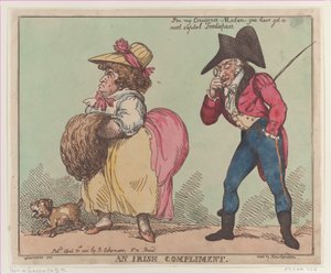 An Irish Compliment, April 30, 1800