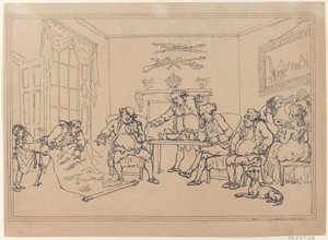 Army, November 5, 1787 by Thomas Rowlandson