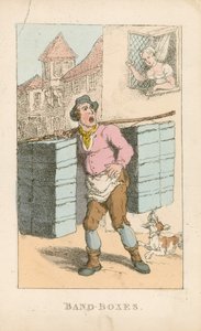Band-boxes by Thomas Rowlandson