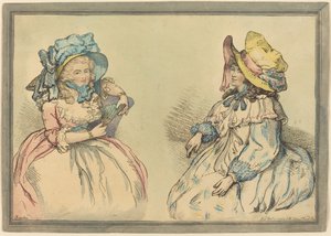 Beauties by Thomas Rowlandson