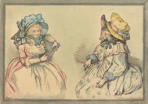 Beauties by Thomas Rowlandson