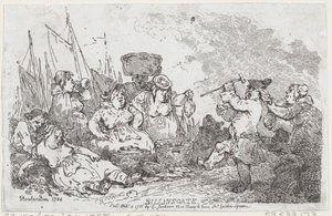 Billingsgate by Thomas Rowlandson