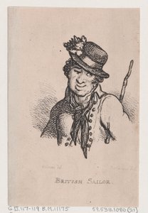 British Sailor, April 1808 by Thomas Rowlandson