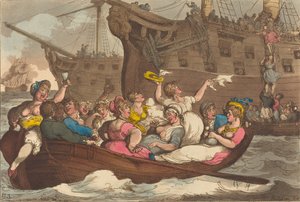 Cattle Not Insurable, published 1809 by Thomas Rowlandson