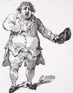 Charles James Fox as Demosthenes, illustration from 