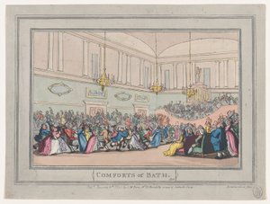Comforts of Bath, Plate 10, January 6, 1798