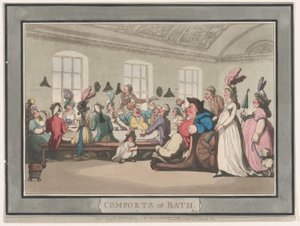 Comforts of Bath, Plate 11