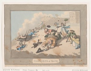 Comforts of Bath, Plate 12, January 6, 1798