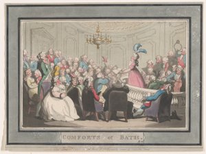 Comforts of Bath, Plate 2, January 6, 1798