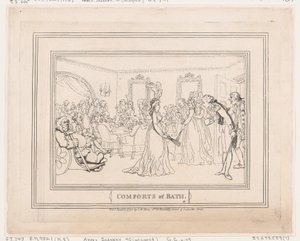 Comforts of Bath, Plate 8