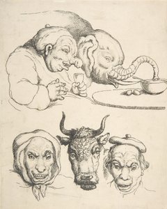 Comparative Anatomy by Thomas Rowlandson