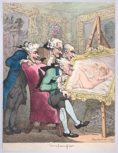 Connoisseurs by Thomas Rowlandson