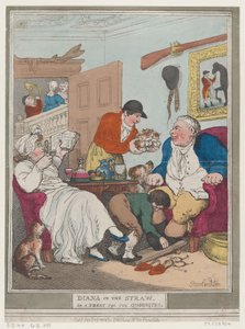 Diana in the Straw, or A Treat for Quornites, January 1, 1804