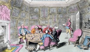 Doctor Syntax with My Lord by Thomas Rowlandson