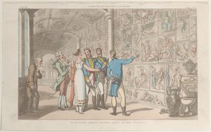 Don Luigi Meets Donna Anna in the Museum, from Naples and the Campagna Felice, June 1, 1815