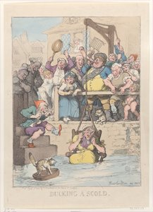 Ducking a Scold, April 12, 1803