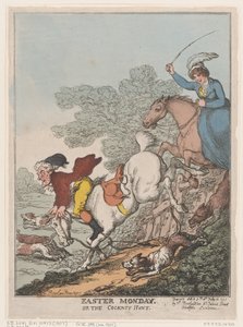 Easter Monday, or The Cockney Hunt, July 14, 1807