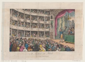 Frontispiece, from A Lecture on Heads by George Alexander Stevens, April 1808 by Thomas Rowlandson