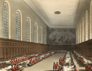 General view of the interior of the Chelsea Hospital