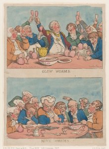 Glow Worms, Muck Worms by Thomas Rowlandson