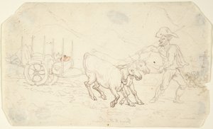 Going Sick to the Rear by Thomas Rowlandson