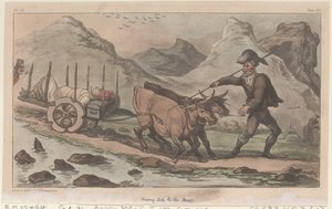 Going Sick to the Rear, from The Military Adventures of Johnny Newcome, 1815