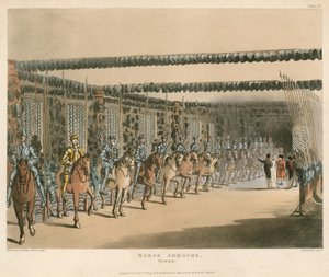 Horse armoury at the Tower of London