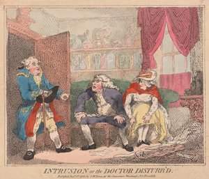 Intrusion or the Doctor Disturbed, pub. 1786