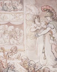 John Bull at the Opera by Thomas Rowlandson
