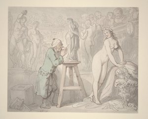 Joseph Nollekens in His Studio