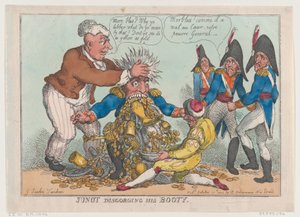 Junot Disgorging His Booty, October 17, 1808