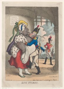 Land Stores by Thomas Rowlandson