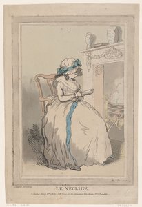 Le Négligé by Thomas Rowlandson