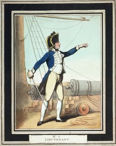 Lieutenant, Royal Navy Midshipman in the 18th Century
