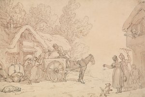 Loading Sacks into a Cart