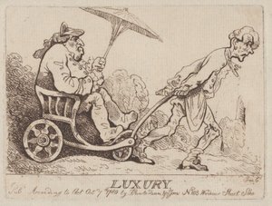 Luxury, October 7, 1780 by Thomas Rowlandson