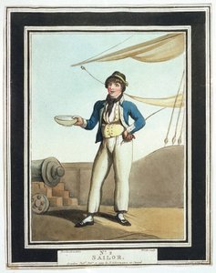 Mariner During the Time of Horatio Nelson, Assigned to Various Jobs According to Their Abilities