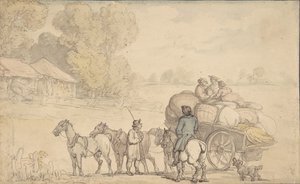 Migrants by Thomas Rowlandson