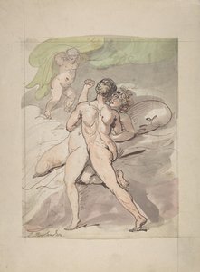 Nude Couple Embracing