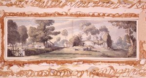 Old Church, Newtown, Isle of Wight by Thomas Rowlandson